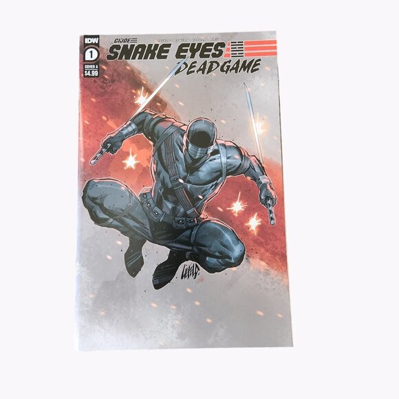IDW GI Joe Snake Eyes Deadgame #1 Comic Book Collector Bagged Boarded - Picture 1 of 2